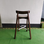 wooden bar stool