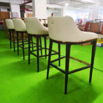 GD-B001 Bar Stool - Perspective View, Commercial Use