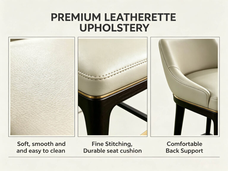 GD-B001 Premium Leatherette Upholstery - Soft Smooth Texture